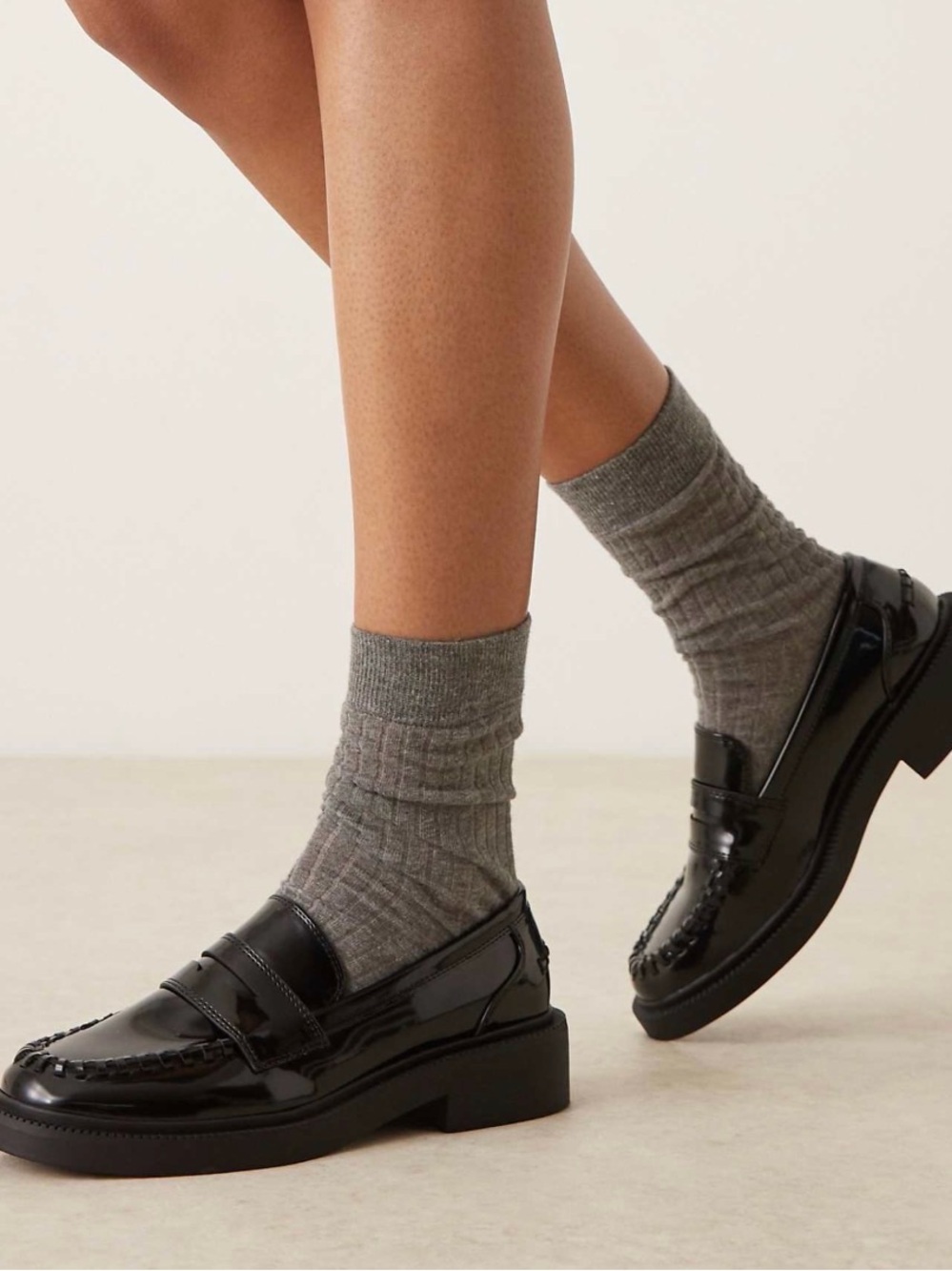 ASOS Black Loafers